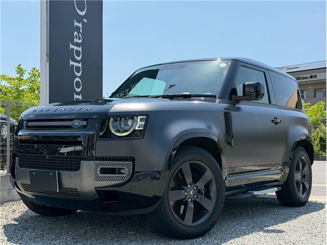 2023 Land Rover Defender - photo 1 2023 Land Rover Defender Gray Jeep for sale, Japanese used car export | GULJI TRADERS