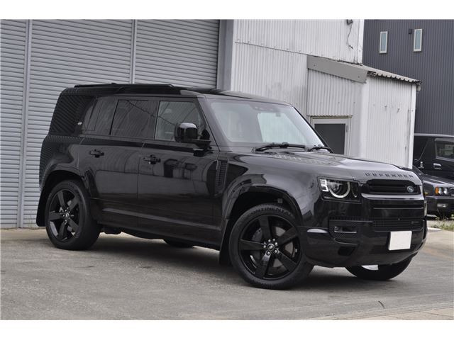 2023 Land Rover Defender 110X- Dynamic HSE - photo 1 2023 Land Rover Defender 110X- Dynamic HSE Black Jeep for sale, Japanese used car export - photo 1 of 75 | GULJI TRADERS