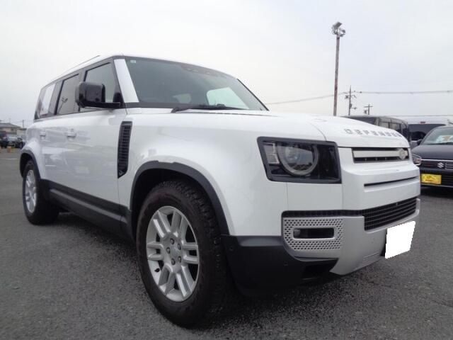 2023 Land Rover Defender 110S D330 - photo 1 2023 Land Rover Defender 110S D330 White Jeep for sale, Japanese used car export | GULJI TRADERS