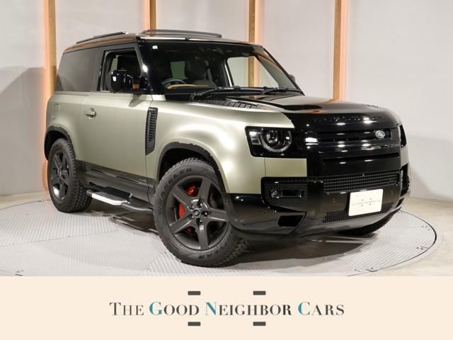2023 Land Rover Defender 90 X 3.0L D300 Diesel Turbo 4WD - photo 1 2023 Land Rover Defender 90 X 3.0L D300 Diesel Turbo 4WD Green Jeep for sale, Japanese used car export - photo 1 of 20 | GULJI TRADERS