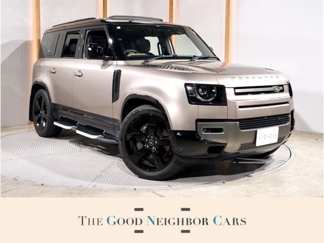 2023 Land Rover Defender 110 X Dynamic HSE 3.0L D300 - photo 1 2023 Land Rover Defender 110 X Dynamic HSE 3.0L D300 Brown Jeep for sale, Japanese used car export - photo 1 of 20 | GULJI TRADERS