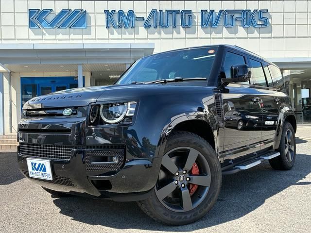 2023 Land Rover Defender 110X D300 - photo 1 2023 Land Rover Defender 110X D300 Black Jeep for sale, Japanese used car export | GULJI TRADERS