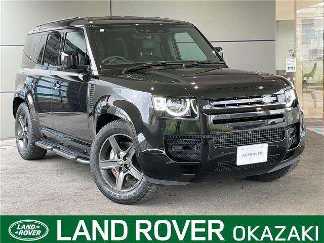 2024 Land Rover Defender 110X- Dynamic SE D300 - photo 1 2024 Land Rover Defender 110X- Dynamic SE D300 Black Jeep for sale, Japanese used car export - photo 1 of 30 | GULJI TRADERS