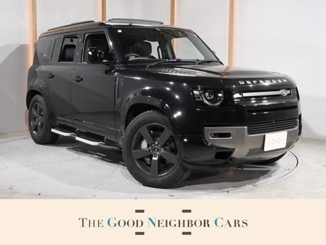 2024 Land Rover Defender 110 X Dynamic HSE 3.0L D300 - photo 1 2024 Land Rover Defender 110 X Dynamic HSE 3.0L D300 Black Jeep for sale, Japanese used car export - photo 1 of 20 | GULJI TRADERS