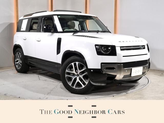 2024 Land Rover Defender 110 S 3.0L D300 Diesel Turbo 4W White Jeep for sale, Japanese used car export - photo 1 of 20 | GULJI TRADERS