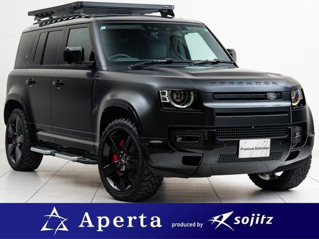 2024 Land Rover Defender 110X- Dynamic HSE D300 - photo 1 2024 Land Rover Defender 110X- Dynamic HSE D300 Black Jeep for sale, Japanese used car export - photo 1 of 9 | GULJI TRADERS