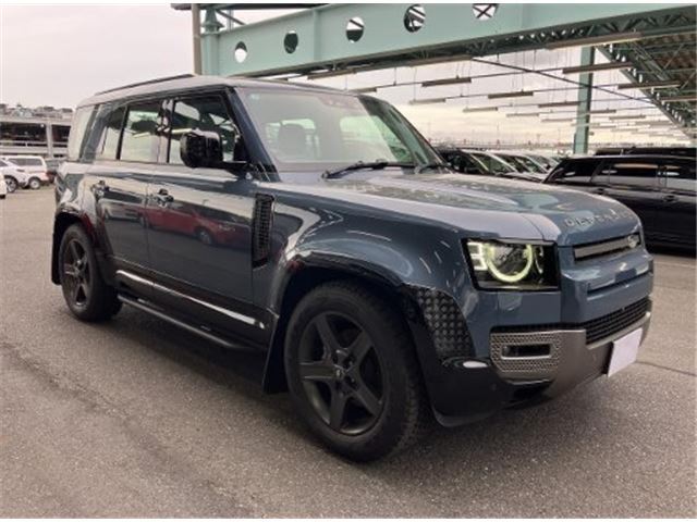 2025 Land Rover Defender 110SE X-Dynamic SE P300 4WD Blue Jeep for sale, Japanese used car export | GULJI TRADERS