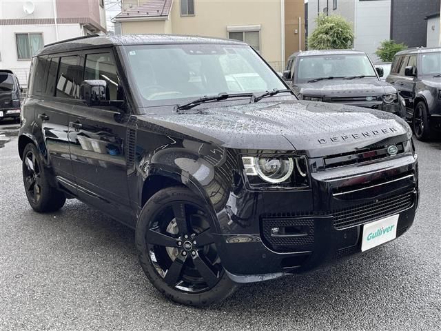 2025 Land Rover Defender Defender 110X Dynamic HSE 4WD - photo 1 2025 Land Rover Defender Defender 110X Dynamic HSE 4WD Black Jeep for sale, Japanese used car export - photo 1 of 23 | GULJI TRADERS