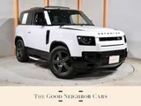 2025 Land Rover Defender 90 X-Dynamic HSE 3.0L D350 D White Jeep for sale, Japanese used car export - photo 1 of 20 | GULJI TRADERS