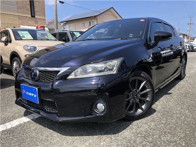 2011 Lexus CT CT200h F Sport Black Sedan for sale, Japanese used car export - photo 1 of 44 | GULJI TRADERS