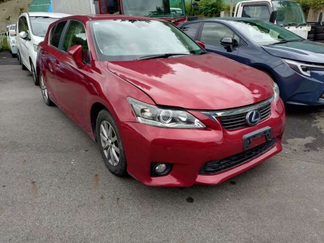 2011 Lexus CT CT200h Red Sedan for sale, Japanese used car export | GULJI TRADERS