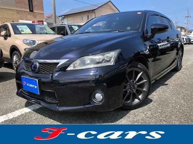 2011 Lexus CT 200h F Sport Black Sedan for sale, Japanese used car export - photo 1 of 9 | GULJI TRADERS