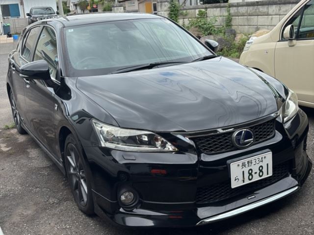 2012 Lexus CT F Sport Black Sedan for sale, Japanese used car export | GULJI TRADERS