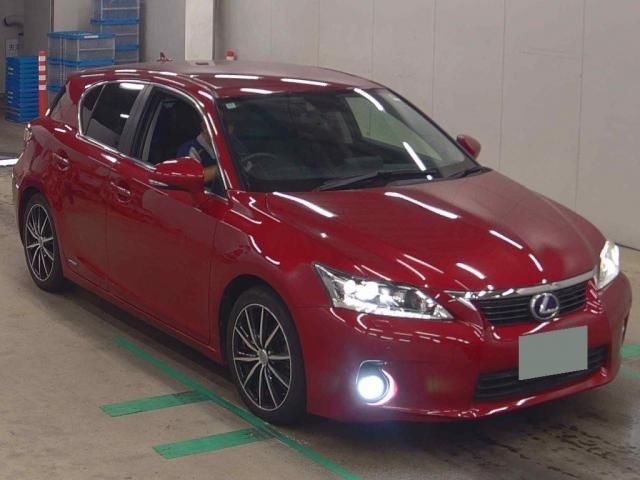 2013 Lexus CT CT200h Creative Texta Red Sedan for sale, Japanese used car export - photo 1 of 6 | GULJI TRADERS
