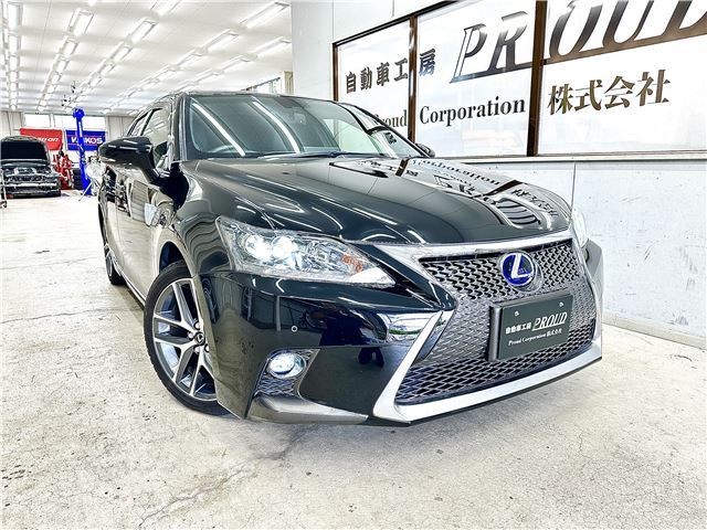 2014 Lexus CT CT200hF Sport Moonroof Black Sedan for sale, Japanese used car export | GULJI TRADERS