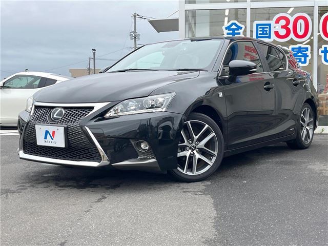 2016 Lexus CT CT200h F Sport Black Sedan for sale, Japanese used car export | GULJI TRADERS
