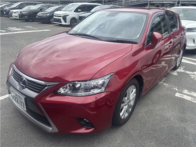 2016 Lexus CT CT200HVER-C - photo 1 2016 Lexus CT CT200HVER-C Red Sedan for sale, Japanese used car export - photo 1 of 10 | GULJI TRADERS