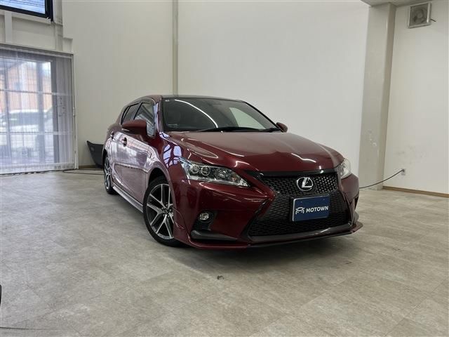 2017 Lexus CT CT200h F SPORT Red Sedan for sale, Japanese used car export | GULJI TRADERS