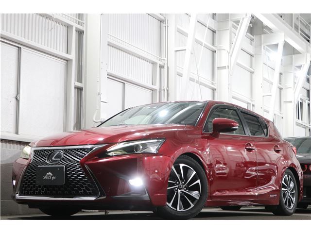 2018 Lexus CT CT200h Version C Red Sedan for sale, Japanese used car export | GULJI TRADERS