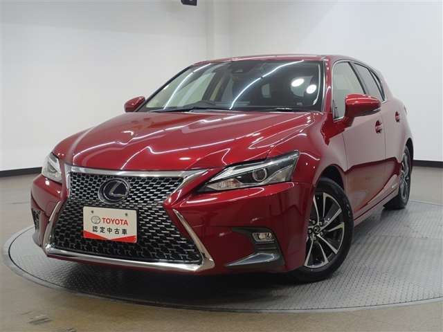 2018 Lexus CT 200h Version C Red Sedan for sale, Japanese used car export | GULJI TRADERS