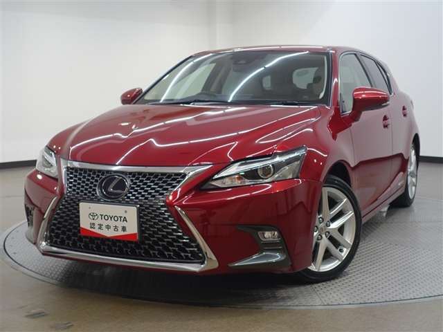 2018 Lexus CT 200h Version C Red Sedan for sale, Japanese used car export - photo 1 of 33 | GULJI TRADERS
