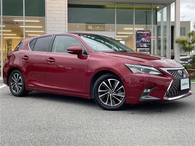 2018 Lexus CT 200h Version C Red Sedan for sale, Japanese used car export | GULJI TRADERS