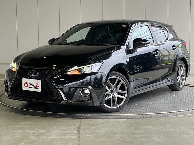 2018 Lexus CT CT200h F Sport Black Sedan for sale, Japanese used car export | GULJI TRADERS