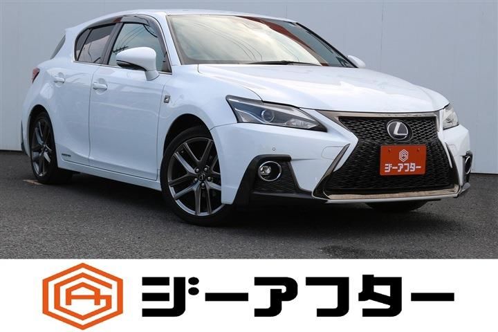 2018 Lexus CT CT200h F Sport White Sedan for sale, Japanese used car export - photo 1 of 30 | GULJI TRADERS