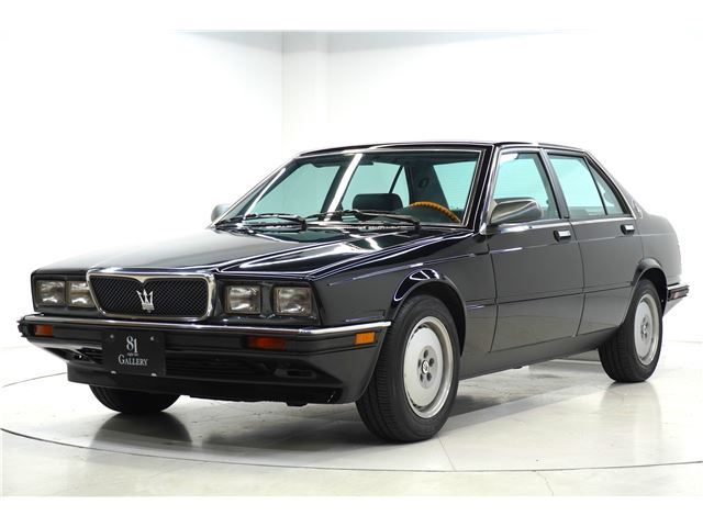 1992 Maserati 430 Black Sedan for sale, Japanese used car export - photo 1 of 49 | GULJI TRADERS