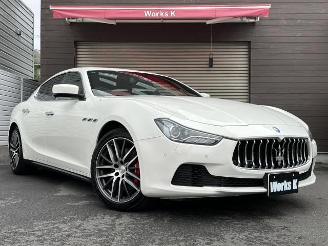 2016 Maserati Ghibli Base - photo 1 2016 Maserati Ghibli Base White Sedan for sale, Japanese used car export | GULJI TRADERS