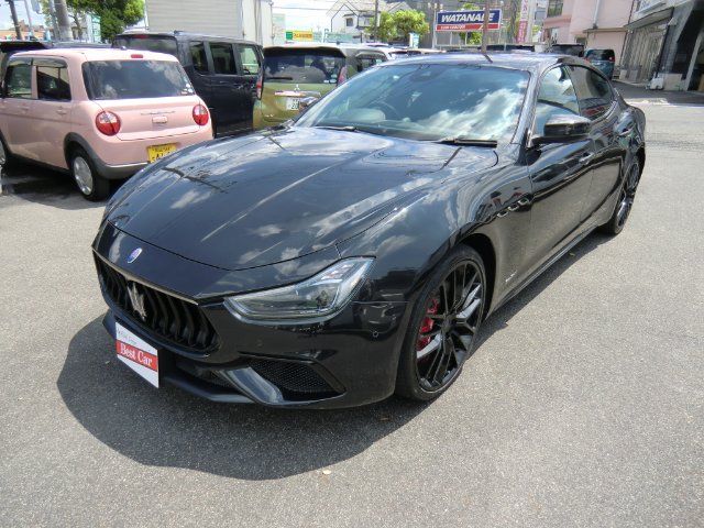 2018 Maserati Ghibli S Sport Black Sedan for sale, Japanese used car export - photo 1 of 24 | GULJI TRADERS