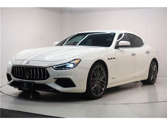 2019 Maserati Ghibli Sport White Sedan for sale, Japanese used car export | GULJI TRADERS