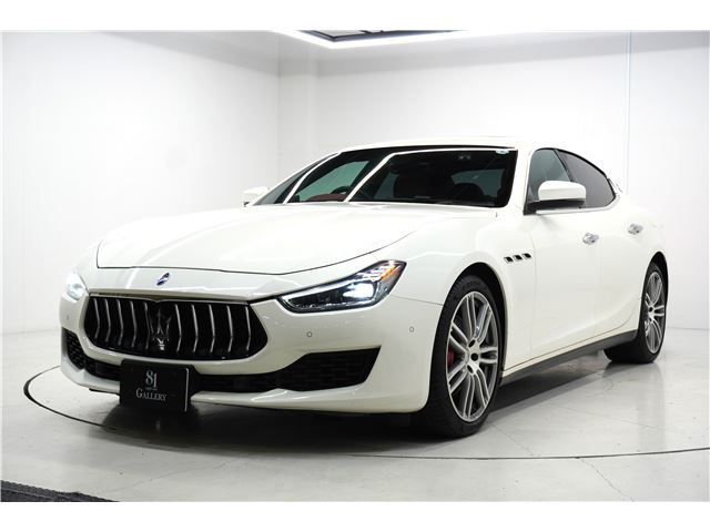 2019 Maserati Ghibli Base White Sedan for sale, Japanese used car export | GULJI TRADERS