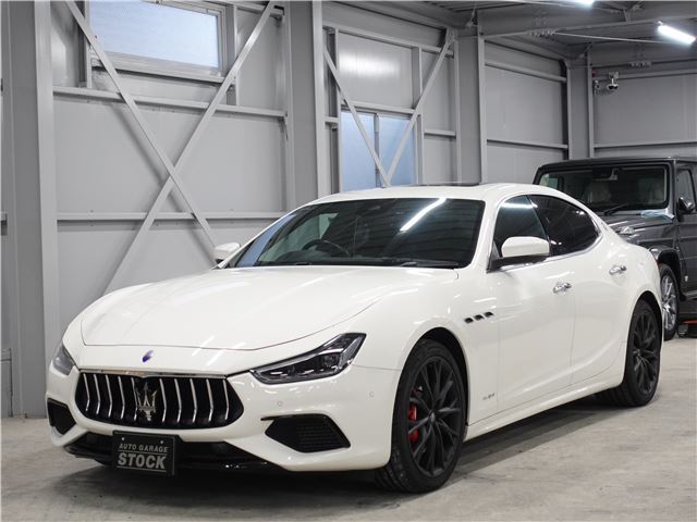 2021 Maserati Ghibli Gran Sport White Sedan for sale, Japanese used car export - photo 1 of 63 | GULJI TRADERS