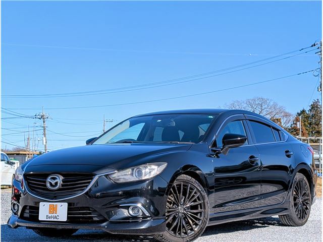 2013 Mazda Atenza Sedan XD Black Sedan for sale, Japanese used car export | GULJI TRADERS