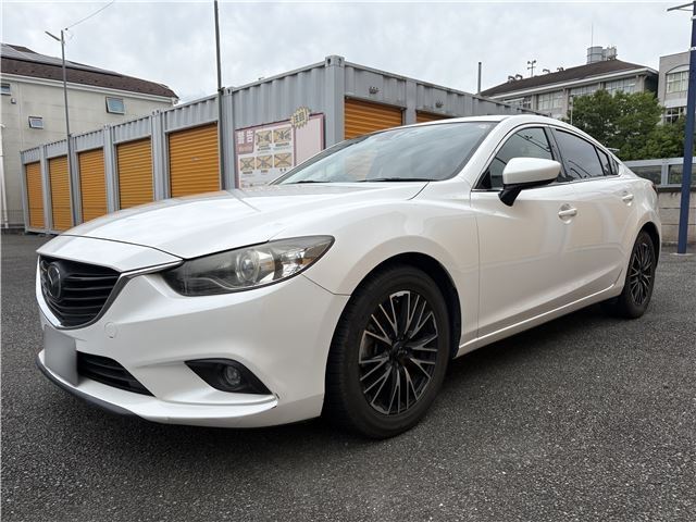 2013 Mazda Atenza Sedan XD White Sedan for sale, Japanese used car export | GULJI TRADERS