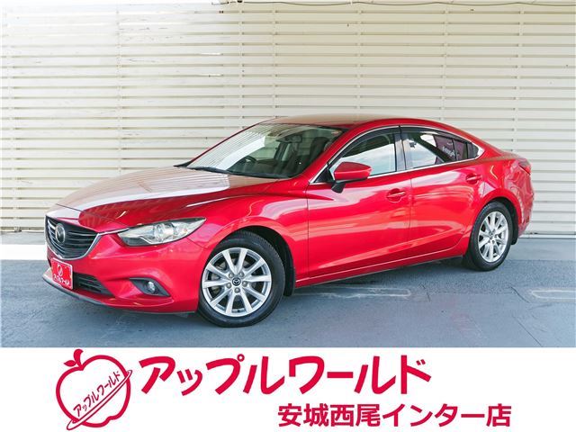 2014 Mazda Atenza Sedan XD Genuine Navigation System, Backup Camera, Smart Brake Support Red Sedan for sale, Japanese used car export | GULJI TRADERS