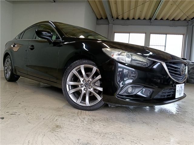 2014 Mazda Atenza Sedan XDL Package Navigation Full Seg Bluetooth Black Sedan for sale, Japanese used car export - photo 1 of 79 | GULJI TRADERS