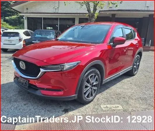 2017 Mazda Cx-5 Red SUV for sale, Japanese used car export - photo 1 of 3 | GULJI TRADERS