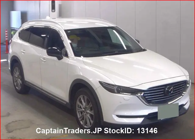 2018 Mazda Cx 8 - photo 1 2018 Mazda Cx 8 Pearl SUV for sale, Japanese used car export | GULJI TRADERS