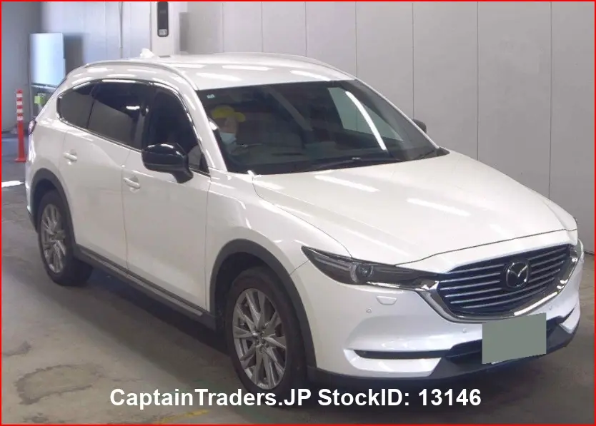 2018 Mazda Cx 8 - photo 1 2018 Mazda Cx 8 Pearl SUV for sale, Japanese used car export - photo 1 of 7 | GULJI TRADERS