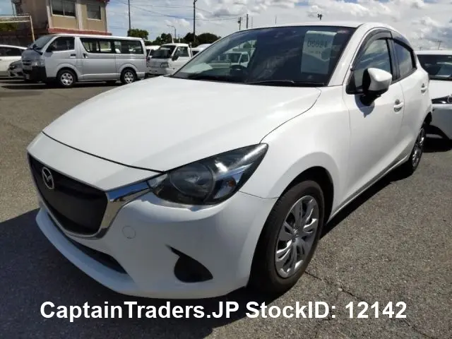 2017 Mazda Demio - photo 1 2017 Mazda Demio Pearl white Sedan for sale, Japanese used car export | GULJI TRADERS