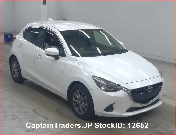 2018 Mazda Demio Pearl Sedan for sale, Japanese used car export | GULJI TRADERS