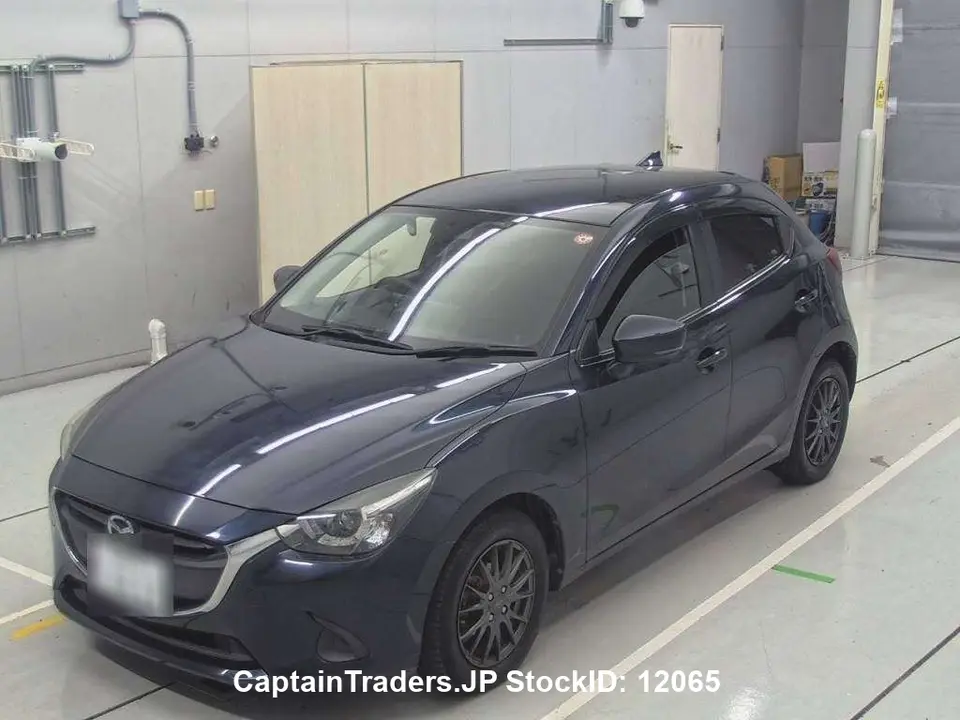 2018 Mazda Demio - photo 1 2018 Mazda Demio BLUE Sedan for sale, Japanese used car export | GULJI TRADERS