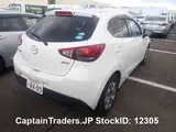 2018 Mazda Demio White Sedan for sale, Japanese used car export - photo 3 of 9 | GULJI TRADERS