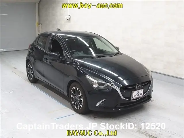 2018 Mazda Demio Black Sedan for sale, Japanese used car export - photo 1 of 2 | GULJI TRADERS