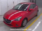 2018 Mazda Demio Red Sedan for sale, Japanese used car export - photo 4 of 10 | GULJI TRADERS