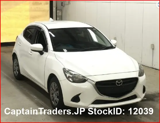 2018 Mazda Demio - photo 1 2018 Mazda Demio White Sedan for sale, Japanese used car export | GULJI TRADERS