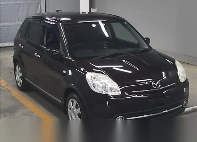 2009 Mazda Verisa Black Sedan for sale, Japanese used car export | GULJI TRADERS