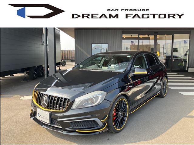 2013 Mercedes-AMG A-Class A45 AMG 4MATIC ED1 - photo 1 2013 Mercedes-AMG A-Class A45 AMG 4MATIC ED1 Black Sedan for sale, Japanese used car export | GULJI TRADERS